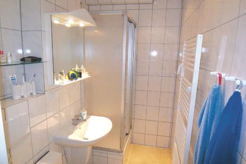 Borkum Ferienwohnung Bohlen-Janßen - Bad