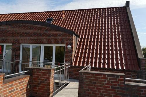 Borkum Ferienwohnung Kleiner Heuler - Balkon