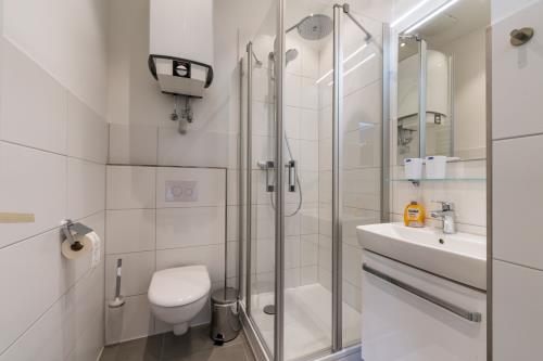 Borkum Ferienwohnung Nordwind - Bad