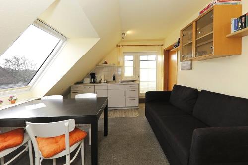 Borkum Ferienwohnung Wagner 12 - Wohn-Essbereich