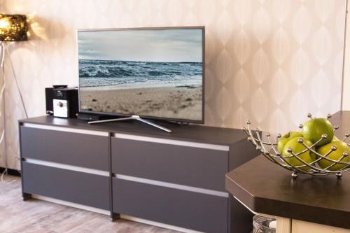 Borkum Ferienwohnung Anton am neuen Leuchtturm - Wohnbereich