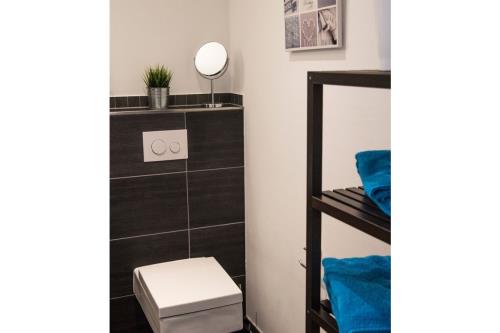 Borkum Ferienwohnung Anton am neuen Leuchtturm - Bad