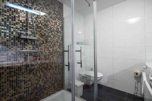 Borkum Ferienwohnung Nordseekrabbe - Bad