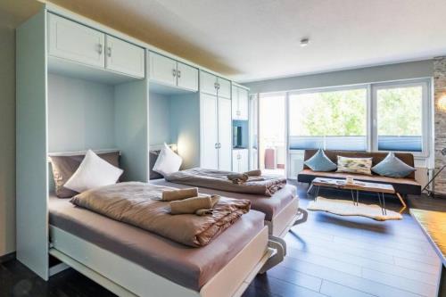 Borkum Ferienwohnung Solveig - Schrankbett