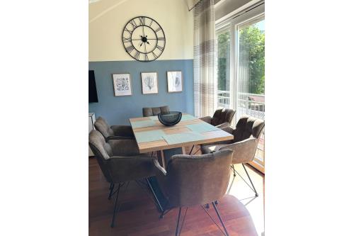 Borkum Ferienwohnung Strandjuwel - Essbereich
