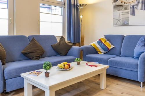 Borkum Ferienwohnung Swantje / Haus Leuchtturmkieker - Wohnbereich