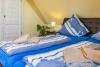 Borkum Ferienwohnung Trientje / Haus Leuchtturmkieker - Schlafzimmer